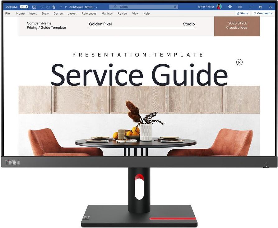 Lenovo ThinkVision S24i-30 LED-Monitor 61 cm (24") (63DEKAT3EU)