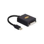 Delock DVI-Kabel Mini DisplayPort (M) zu DVI-I (W) (65098)