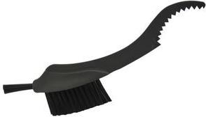 FISCHER Reinigungsbürste für Kette/Schaltung/Bremsen stabiler Kunststoffgriff, zum Reinigen von Fahrrad - 1 Stück (85525)