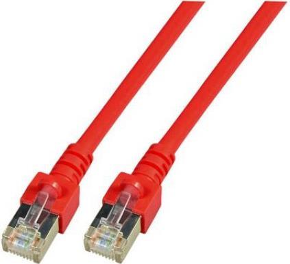 EFB-Elektronik RJ45 Patchkabel Cat.5e SF/UTP PVC CCA rot 15m Hersteller: EFB Elektronik (K5458.15)