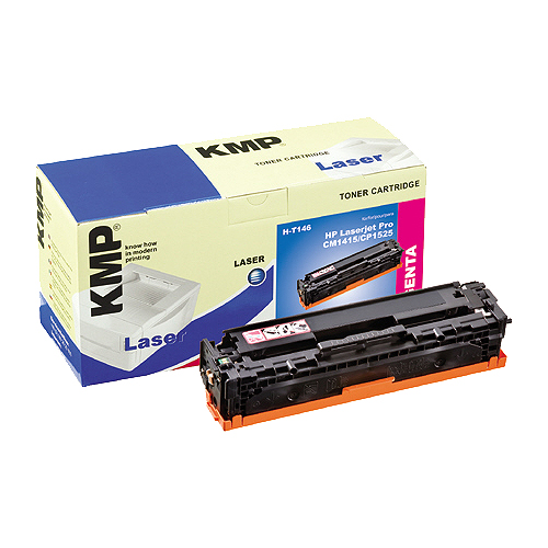 KMP H-T146 Tonerpatrone Magenta kompatibel zu HP 128A (CE323A)