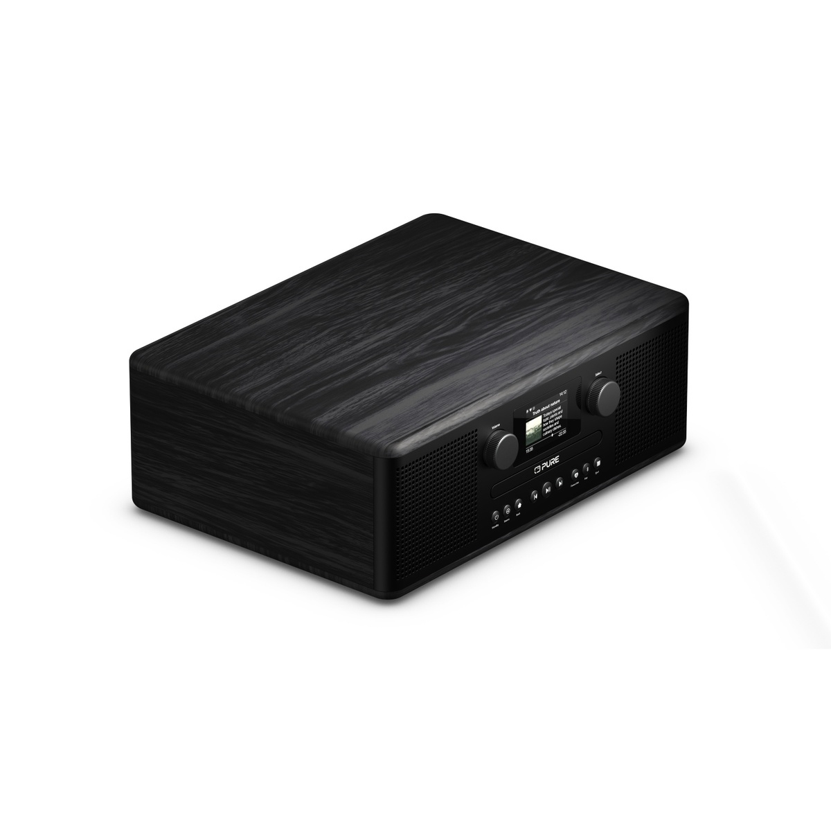 Pure Classic C-D6i Internetradio DAB+ FM 2,4" TFT USB 10 W Schwarz