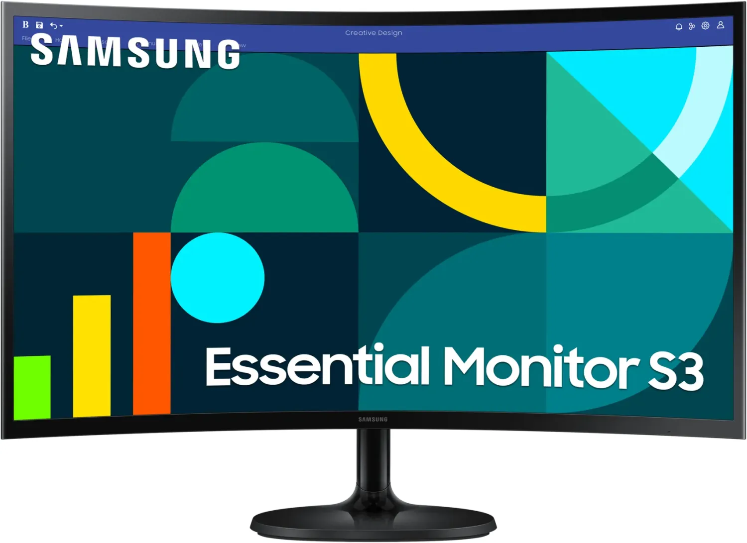 Samsung (27") 68,6cm S27D364GAU 16:9 Essential S36GD - Flachbildschirm (TFT/LCD) (LS27D364GAUXEN)