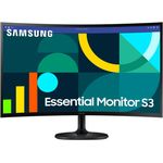 Samsung (27") 68,6cm S27D364GAU 16:9 Essential S36GD - Flachbildschirm (TFT/LCD) (LS27D364GAUXEN)