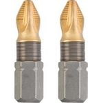 kwb 124101 Kreuzschlitz-Bit PZ 1 Stahl 2 St. (124101)