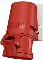 MENNEKES Elektrotechnik GmbH & Co. KG Wanddose TwinCONTACT 16A 4p 6h 400V IP44 1343 (1343)