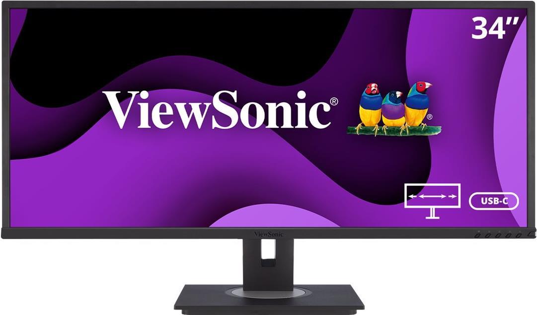 Viewsonic VG Series VG3456 Computerbildschirm 86,6 cm (34.1" ) 3440 x 1440 Pixel UltraWide Quad HD LED Schwarz (VG3456)