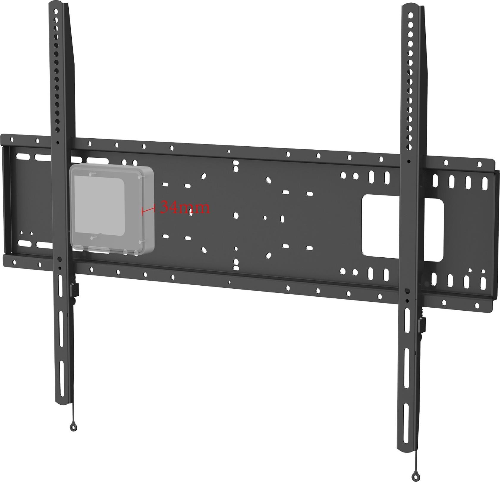 Vision VFM-F51T Präsentationswagen Mattschwarz
