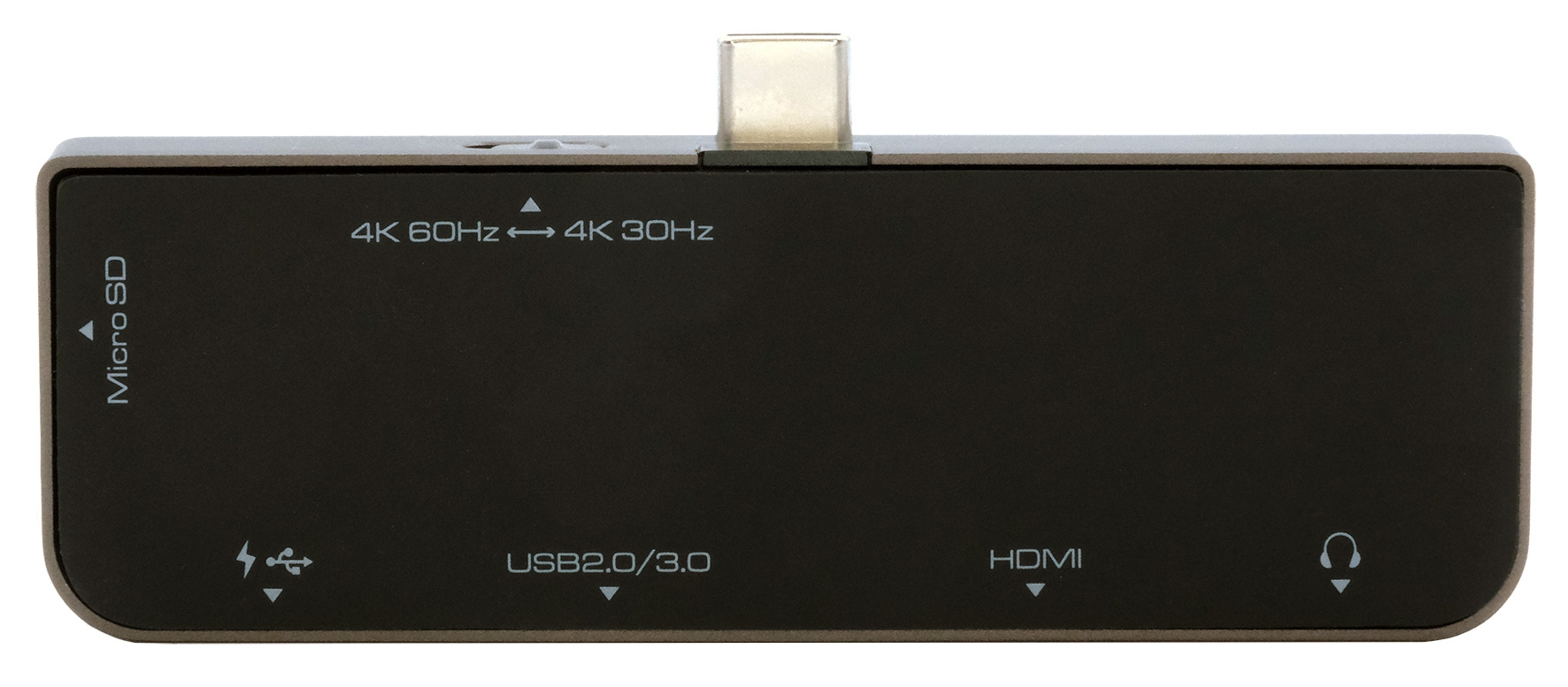 Exsys EX-1222HM Dockingstation USB 3.2 Gen 1 Type-C Anthrazit