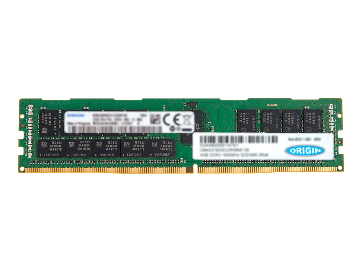 Origin Storage OM16G43200R2RX8E12 16 GB DDR4 3200 MHz RDIMM ECC Violett
