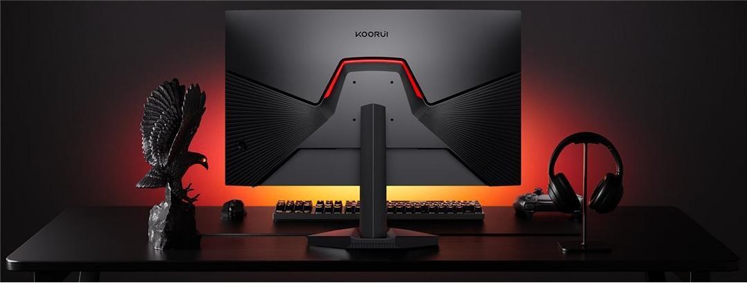 KOORUI G2721P 27" IPS QHD Gaming-Monitor 180 Hz Schwarz
