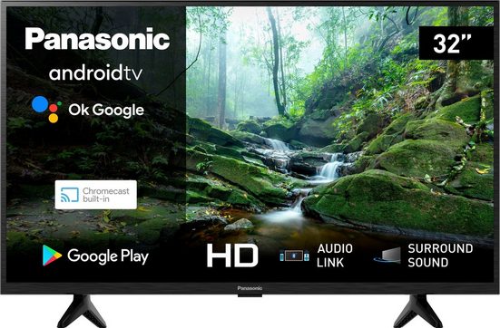 Panasonic TX-32LSW504 sw LED-TV HD ready Android Triple Tuner [Energieklasse F] (TX-32LSW504)
