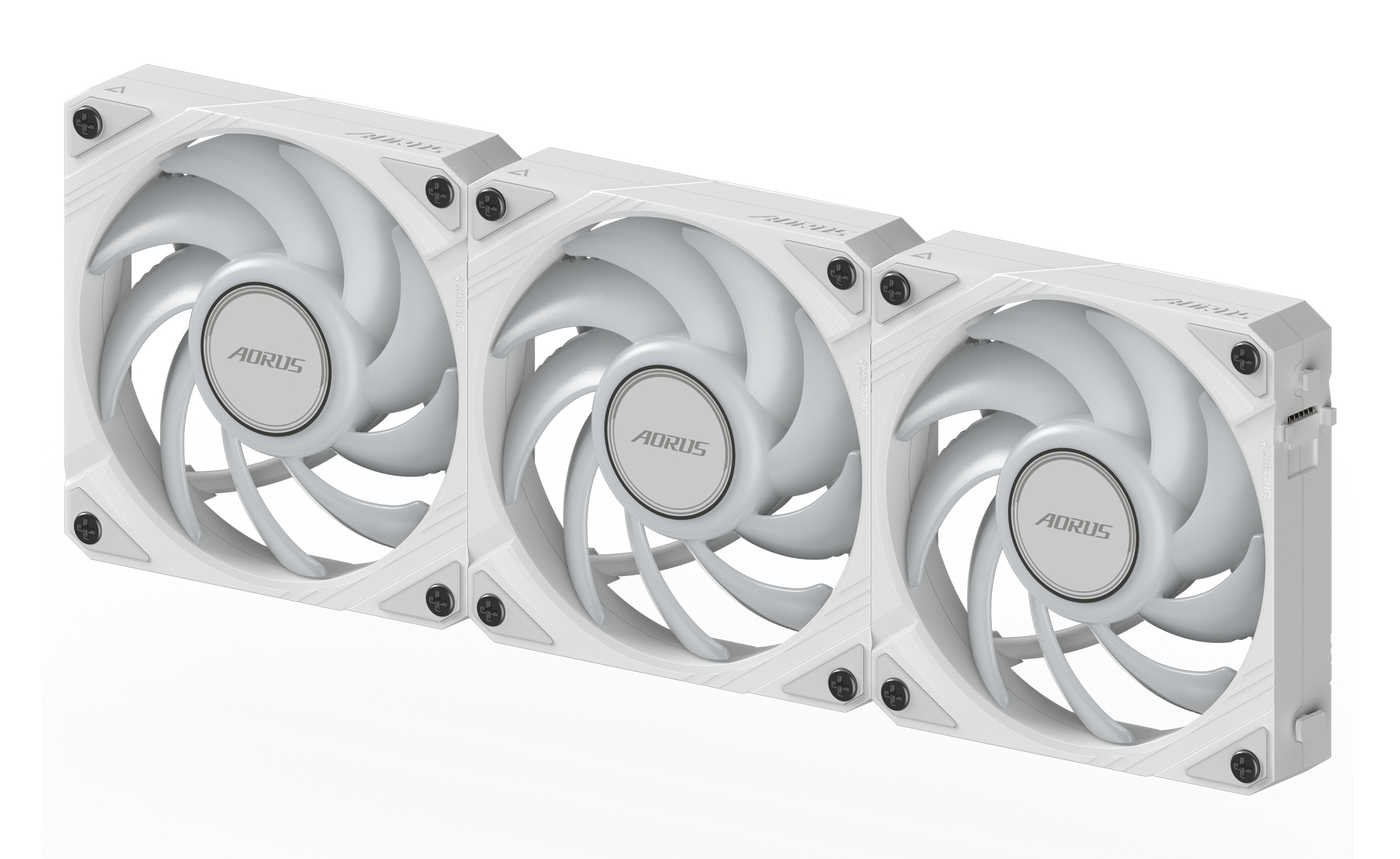 Gigabyte AORUS EZ CHAIN FAN 120 ICE Gehäuselüfter 120 mm Ice