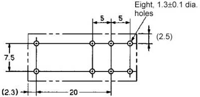 Omron G2RL-1-E 48V Printrelais 48 V/DC 12 A 1 Wechsler 1 St.
