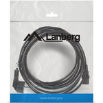 Lanberg CA-C13C-11CC-0050-BK Stromkabel Schwarz 5 m C13-Koppler CEE7/7 (CA-C13C-11CC-0050-BK)