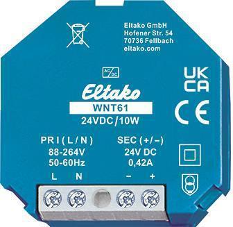 Eltako Weitbereichs-Schaltnetzt. WNT61-24VDC/10W (61000265)