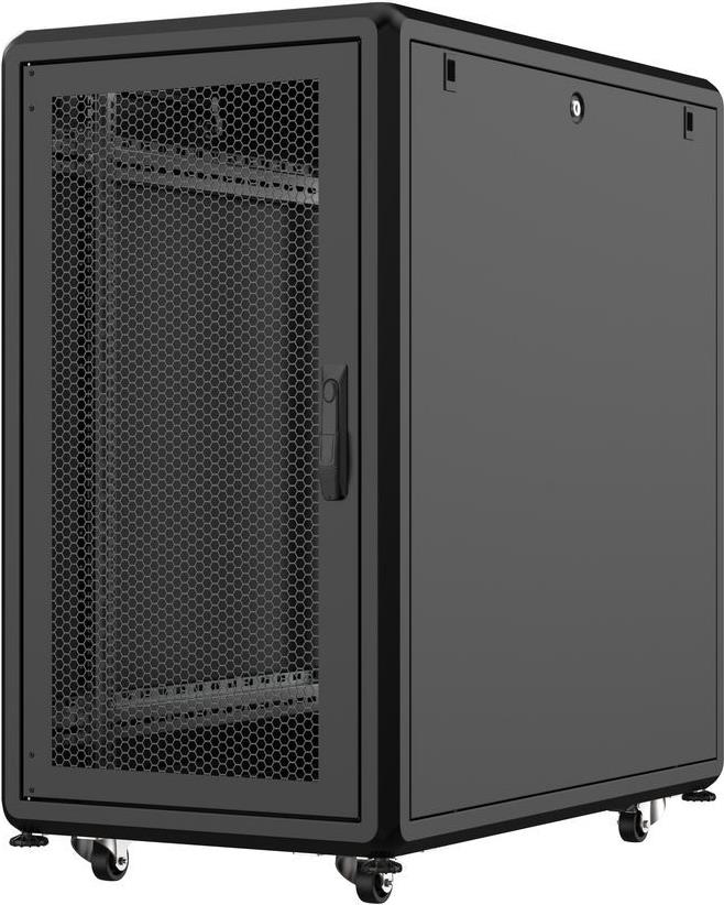 Lanview RSL20U61BL. Rack-Kapazität: 20U, Höchstgewichtskapazität: 600 kg, Internationale Schutzart (IP-Code): IP20. Gewicht: 54 kg. Produktfarbe: Schwarz (RSL20U61BL)