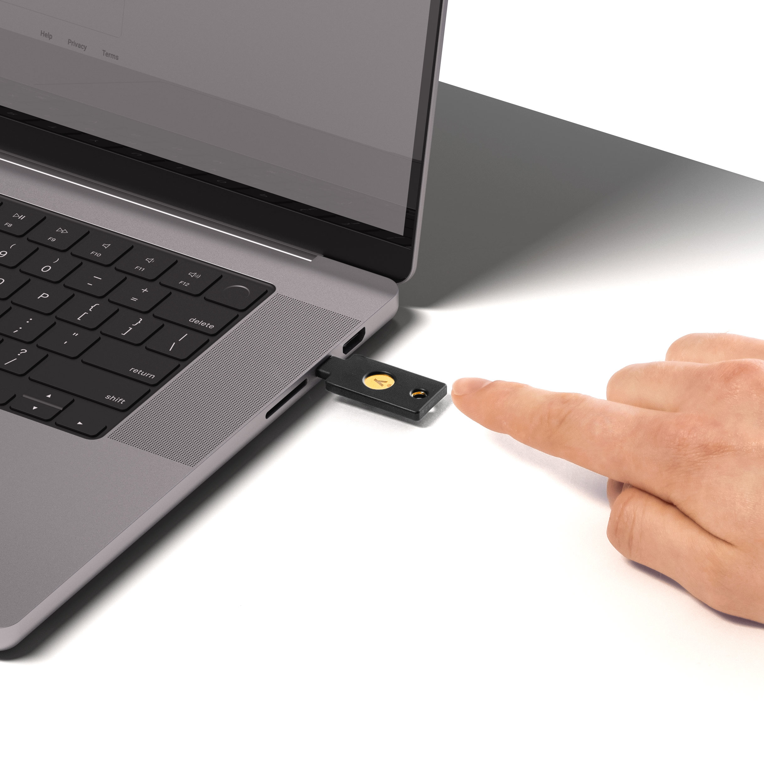 Yubico YubiKey 5C NFC FIPS Sicherheitsschlüssel USB-C NFC Schwarz