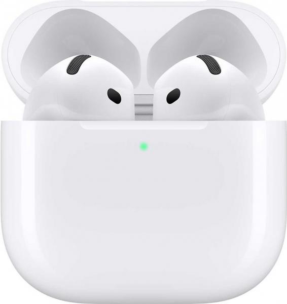 Apple AirPods 4 - True Wireless-Kopfhörer mit Mikrofon (MXP63DN/A)