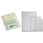 LEITZ Ausweishülle, A5, 148 x 210 mm, PVC, 0,20 mm oben offen, Weichfolie - 50 Stück (4075-00-00)