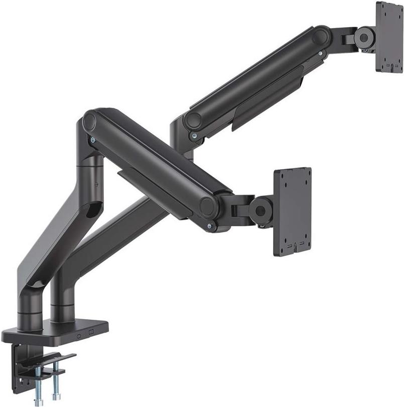 Manhattan Tischhalterung mit mech. Feder 2 Monitore 17-45" (462587)