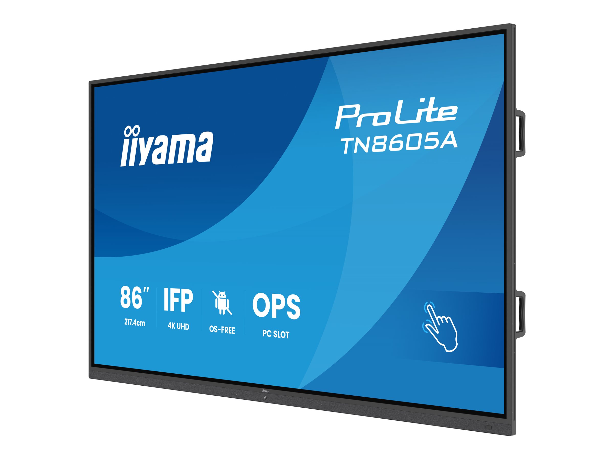 Iiyama ProLite TN8605A-B1AG Digital Signage Display 85,6" 4K UHD IPS Multi-Touch Schwarz