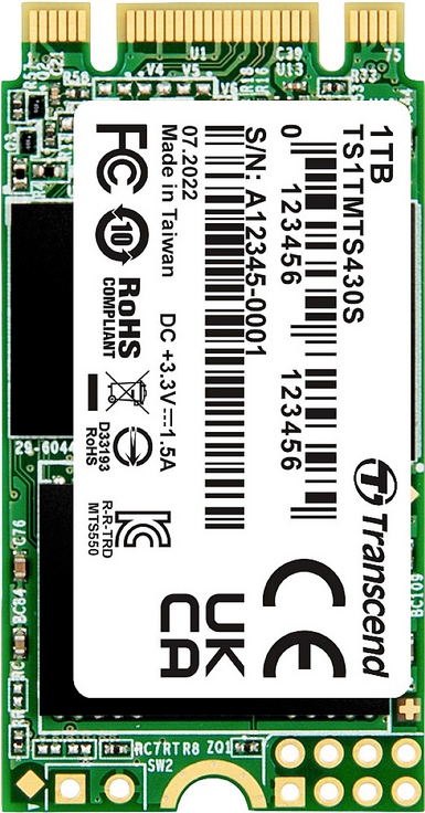 Transcend 430S SSD 1 TB (TS1TMTS430S)