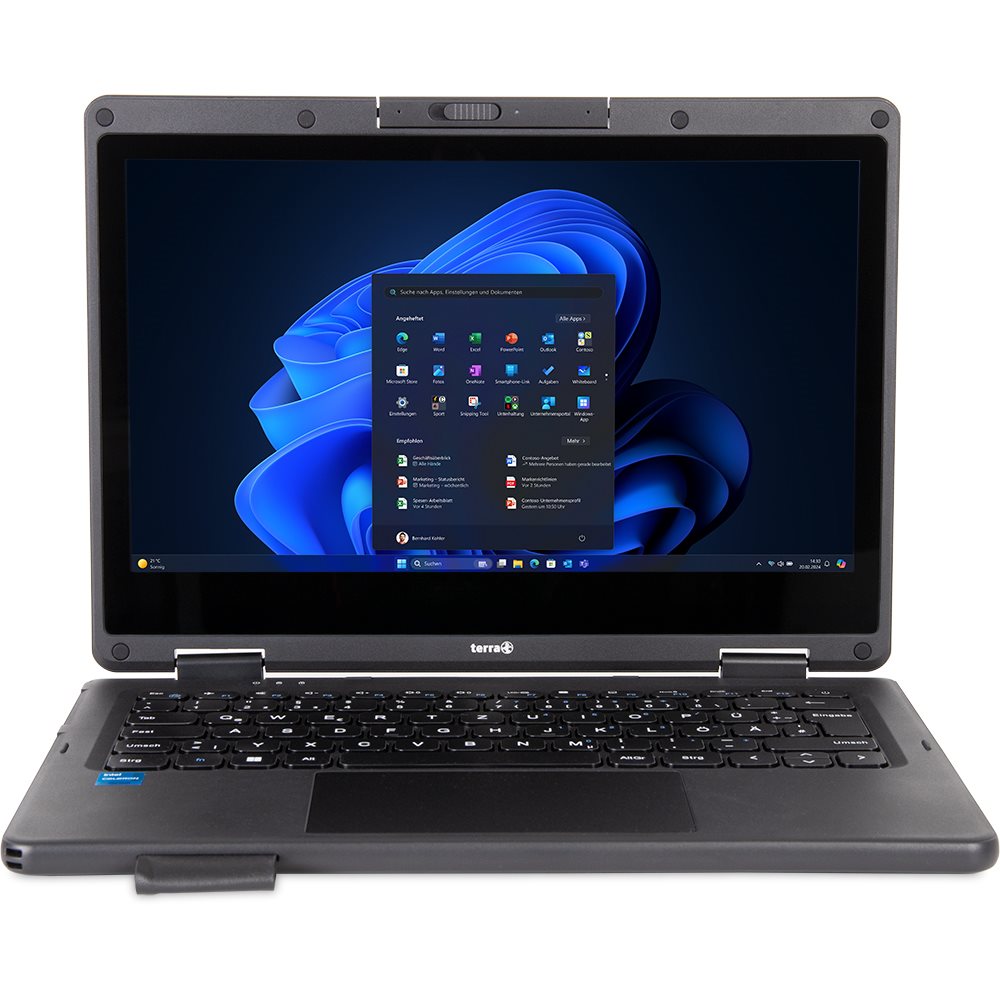 TERRA MOBILE 360-11V4 Notebook 11,6" Intel N100 4 GB RAM 128 GB SSD Grau