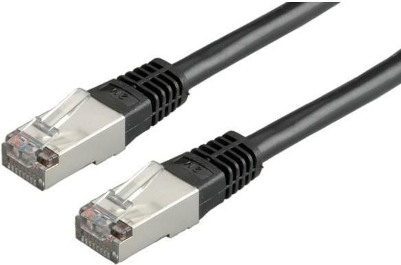 ROLINE 21.15.0185 FTP-Patchkabel Cat5e F/UTP 0,5 m Schwarz