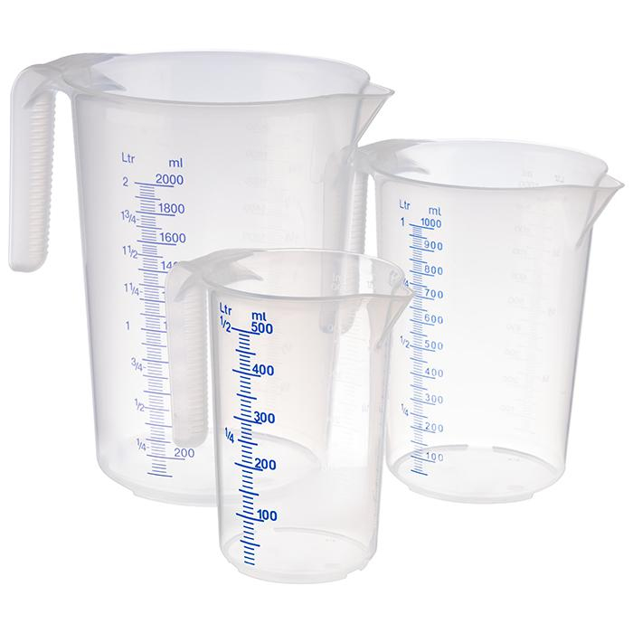 APS Messbecher STACKABLE 2 L Polypropylen (PP) Transparent