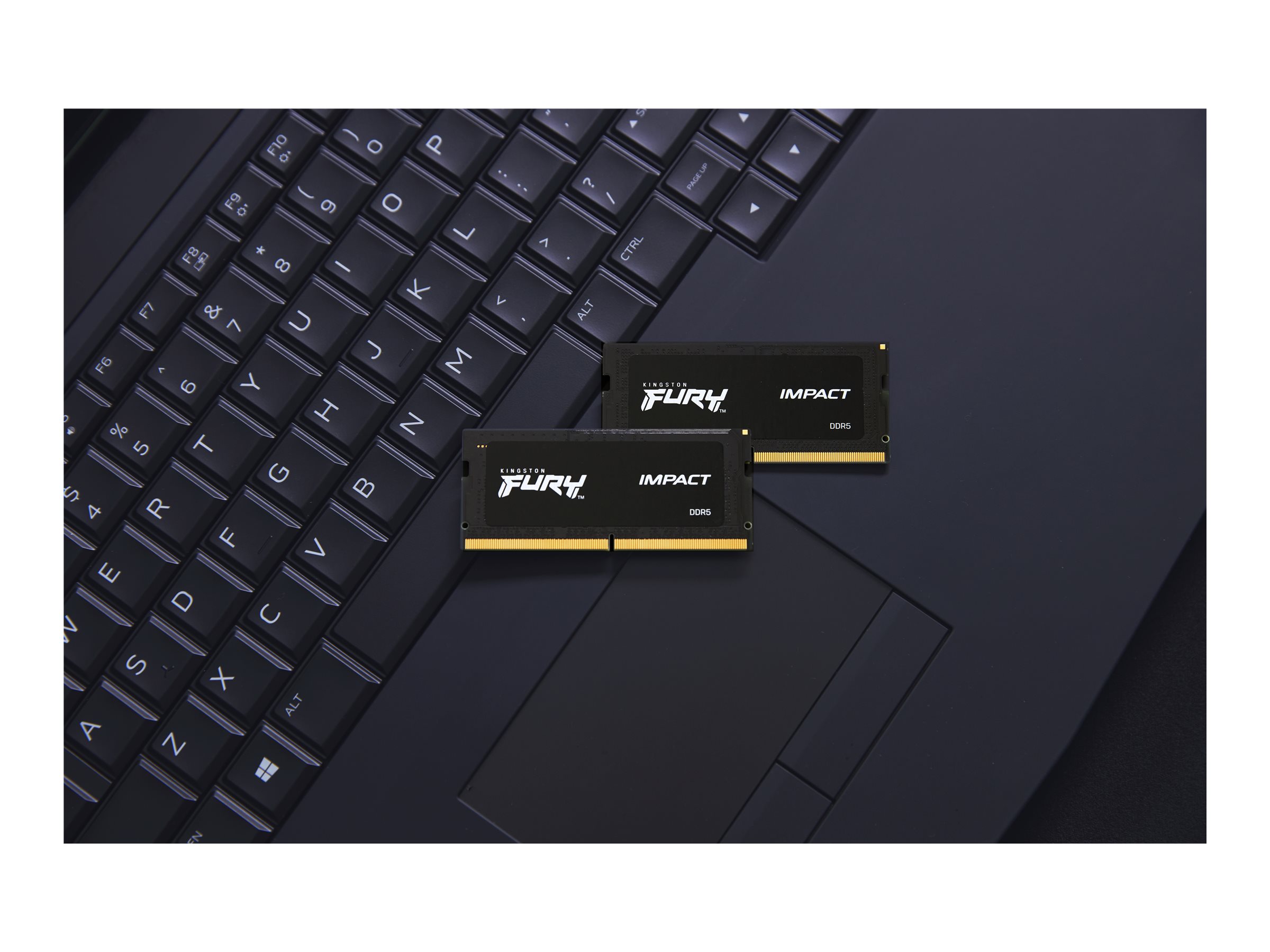 Kingston FURY Impact DDR5 Kit 32 GB 6400 MT/s CL38 Schwarz