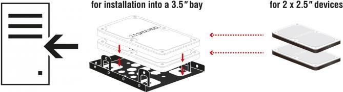 DeLOCK Speichereinschubadapter (21324)