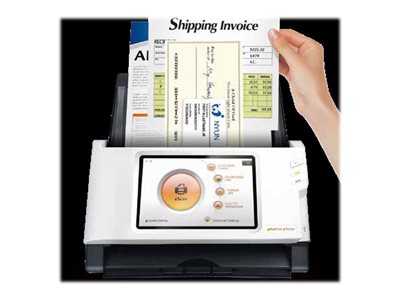 Plustek eScan A350 SharePoint Dokumentenscanner 7" Touchscreen 600 dpi Schwarz, Weiß