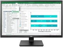 LG 24BK55YT-B 60,45cm 28,8Zoll IPS Monitor 1920x1080 16:9 HDMI DVI DP USB Black [Energieklasse E] (24BK55YT-B.AEU)