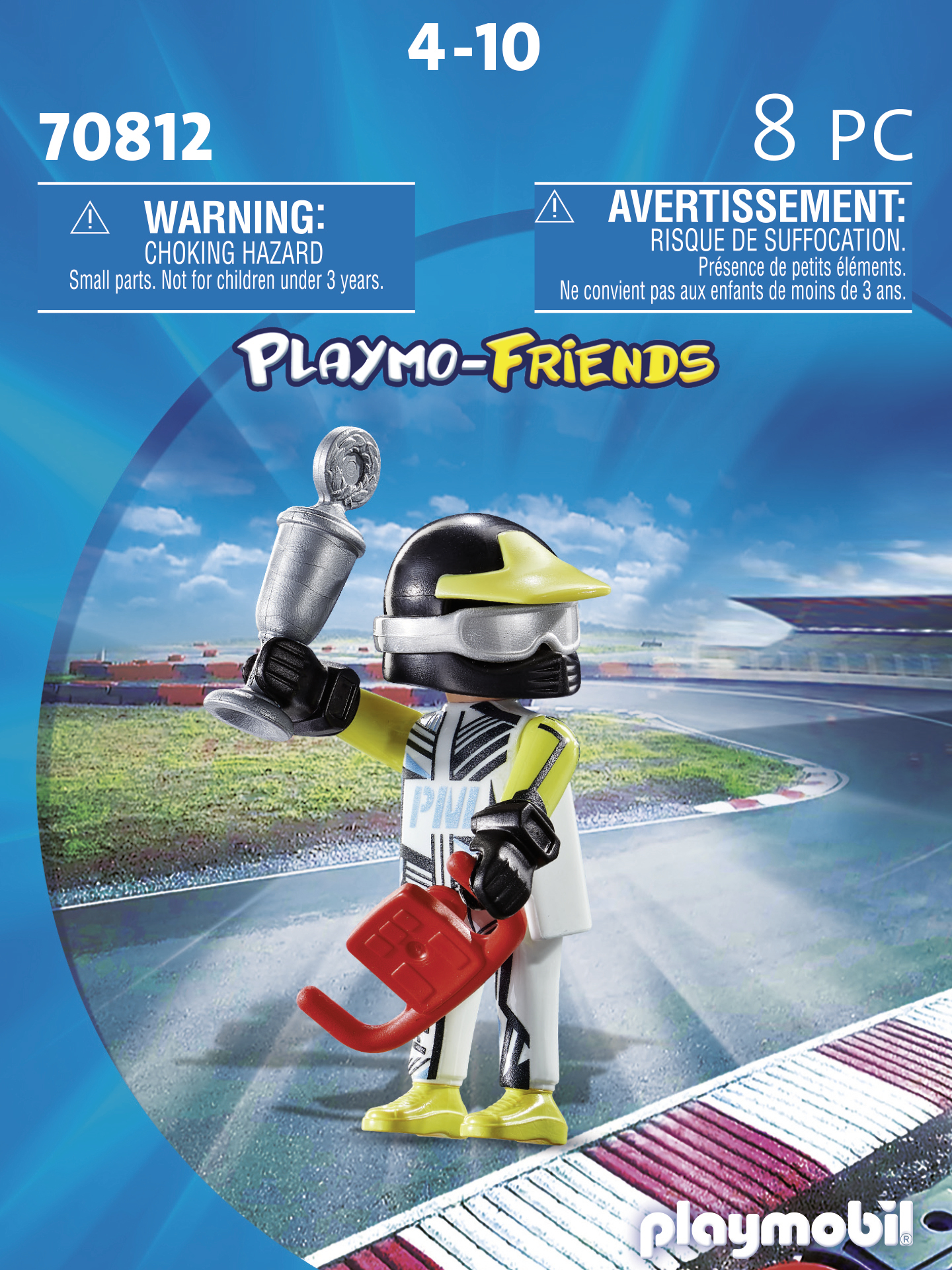 Playmobil City Life Playmo-Friends Rennfahrer 70812 Mehrfarbig