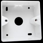 DSIT Rahmen Anschlußdose, Weiß (DC-Wall-Frame-W)