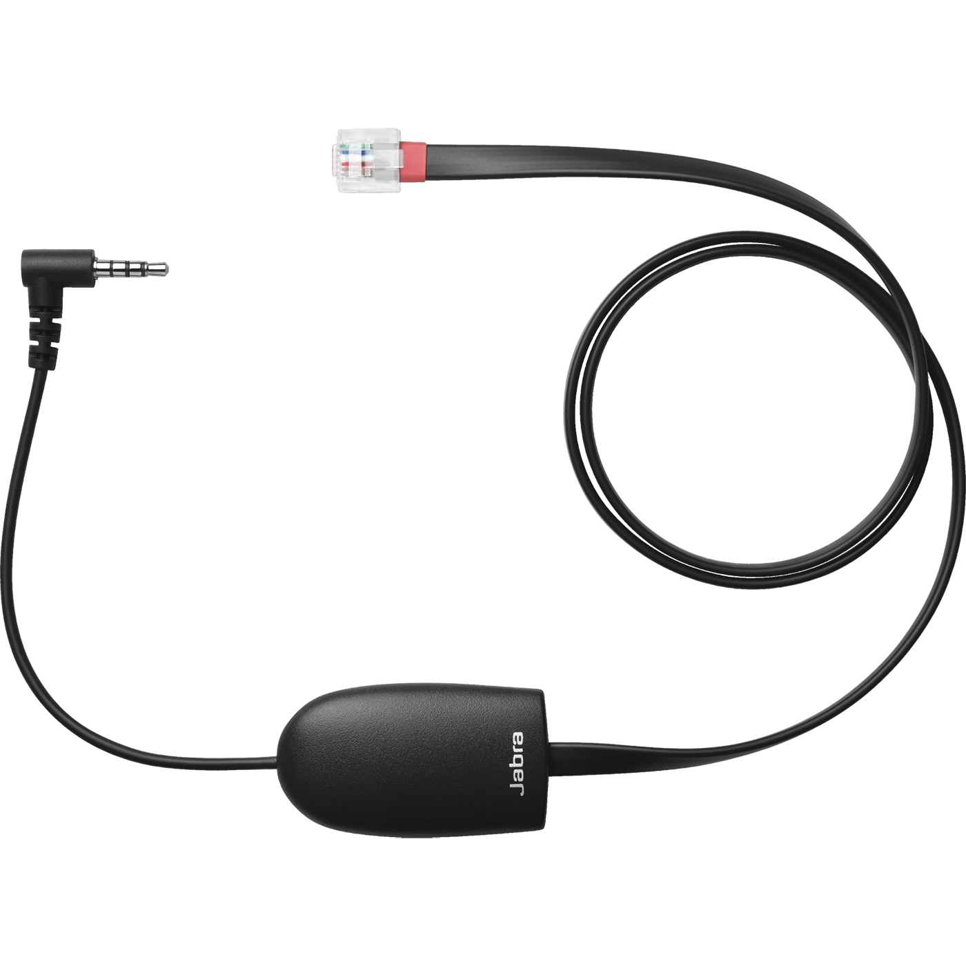Jabra EHS-Adapter für PRO 94xx/PRO 920, 3,5 mm Klinke auf RJ45, Schwarz