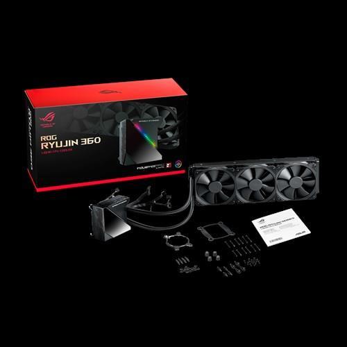 ASUS ROG Ryujin 360 Prozessor-Flüssigkeitskühlsystem Schwarz