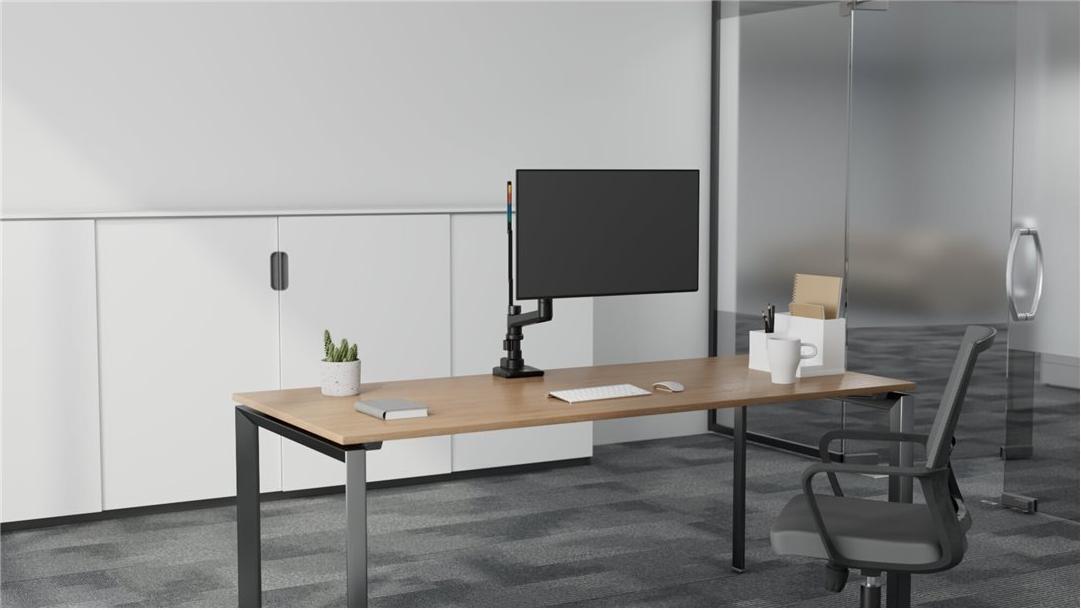 Kensington SmartFit Premium Monitorarm mit Gasdruckfeder bis 49" 20 kg Schwarz
