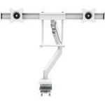 Fellowes Eppa Befestigungskit (Spannbefestigung für Tisch, Tischplattenbohrung, 2 Gasfedern, 2 Monitorarme, 2 VESA-Platten) (9909401)