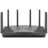 Synology RT6600AX - Wireless Router - 4-Port-Switch - GigE, 2.5 GigE - WAN-Ports: 2 - 802.11a/b/g/n/ac/ax - Tri-Band