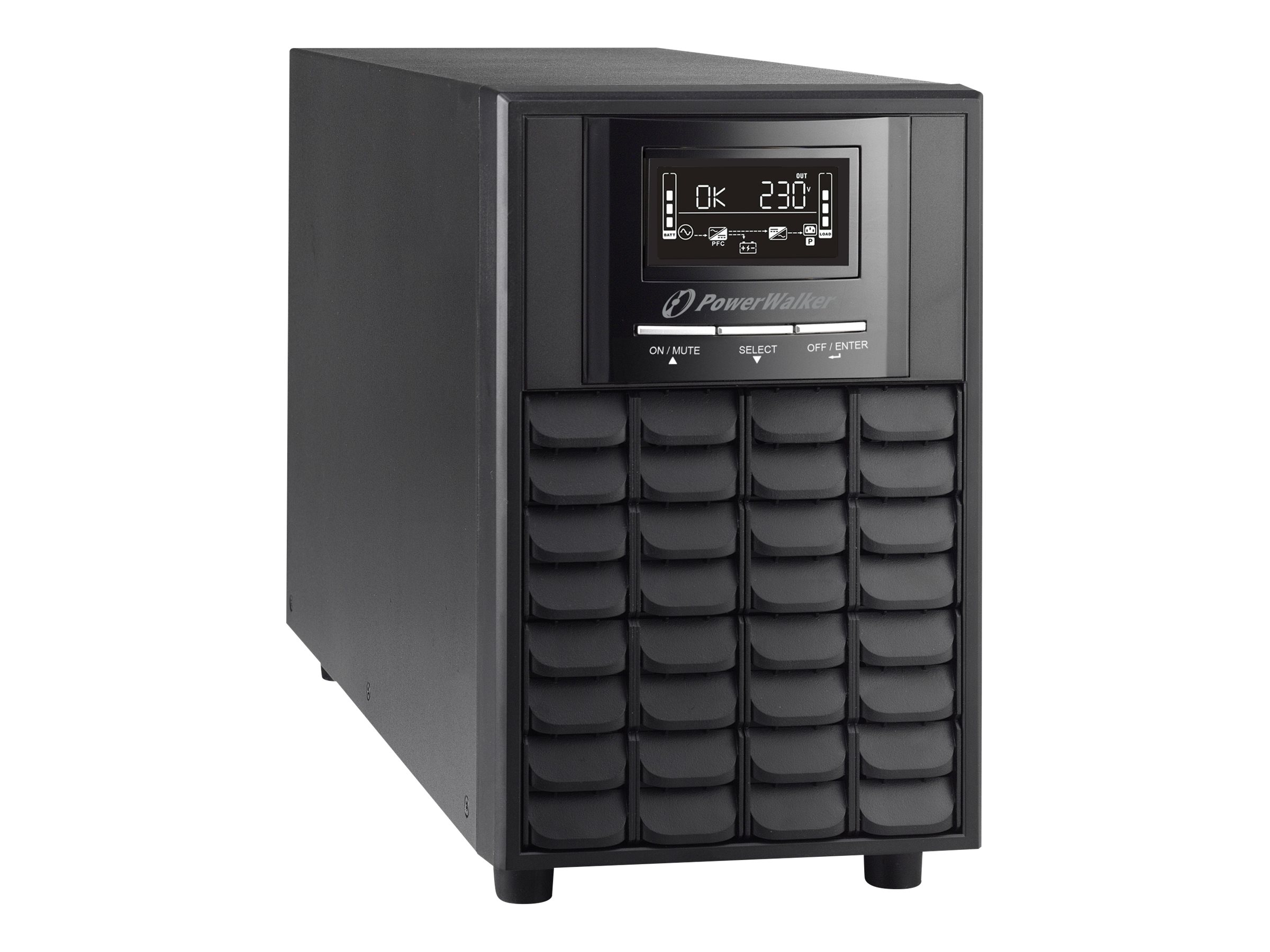 PowerWalker VI 1500 CW Line-Interactive USV 1500 VA 1050 W Schwarz