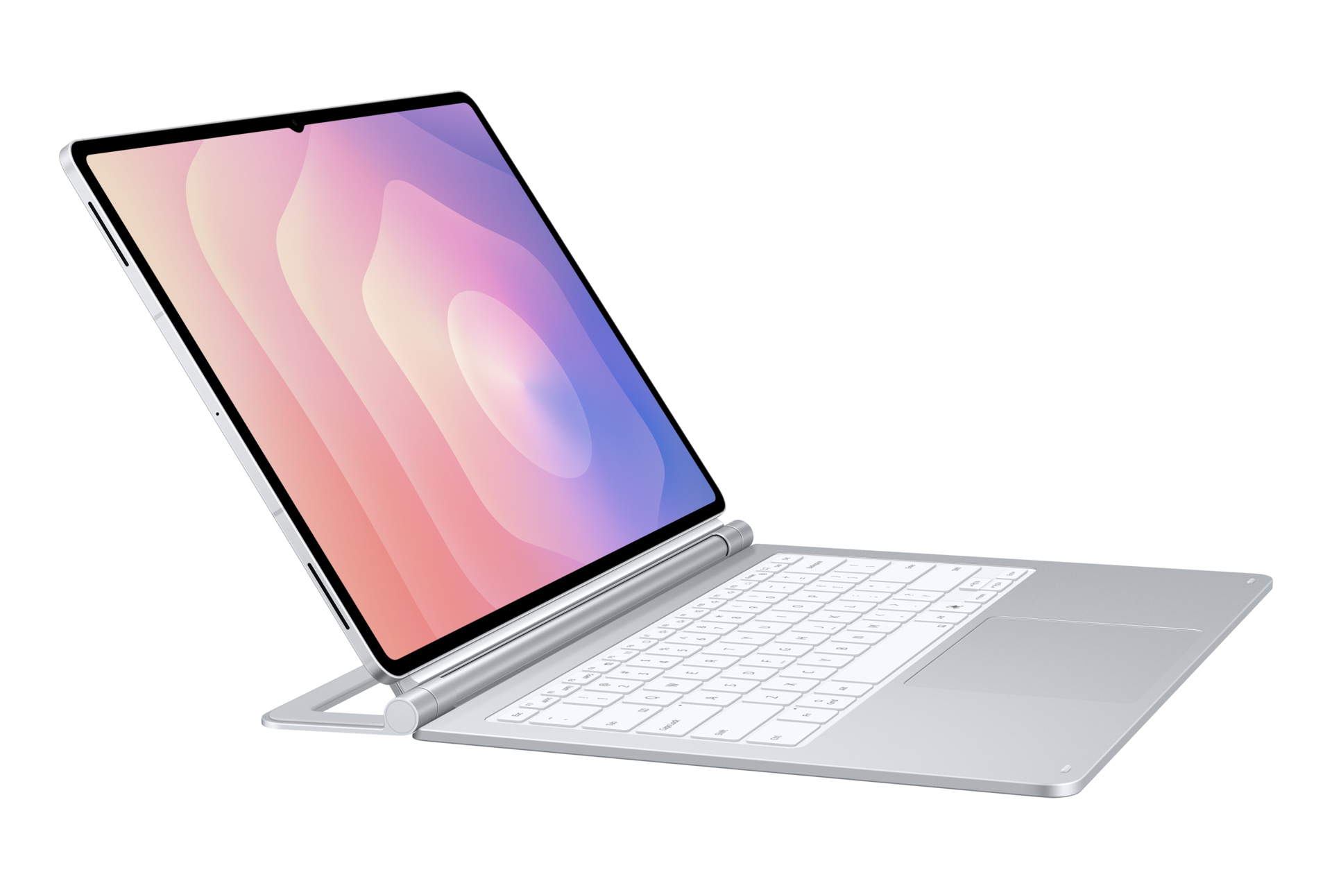 Samsung EF-DX935 QWERTZ Tastatur für Galaxy Tab S11 Ultra Silber
