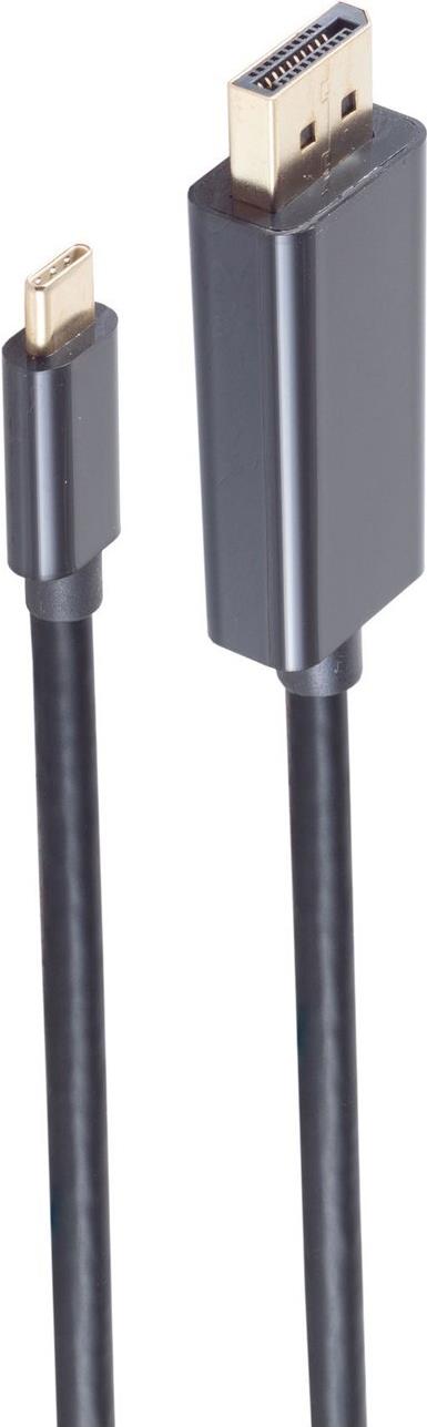 S-CONN shiverpeaks ®-BASIC-S--Adapter, USB Typ C-Stecker auf HDMI-A Buchse, 8K60Hz, schwarz (BS10-62