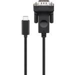 Microconnect USB3.1CVGA1.8 Kabelschnittstellen-/Gender-Adapter USB Type C VGA Schwarz (USB3.1CVGA1.8)