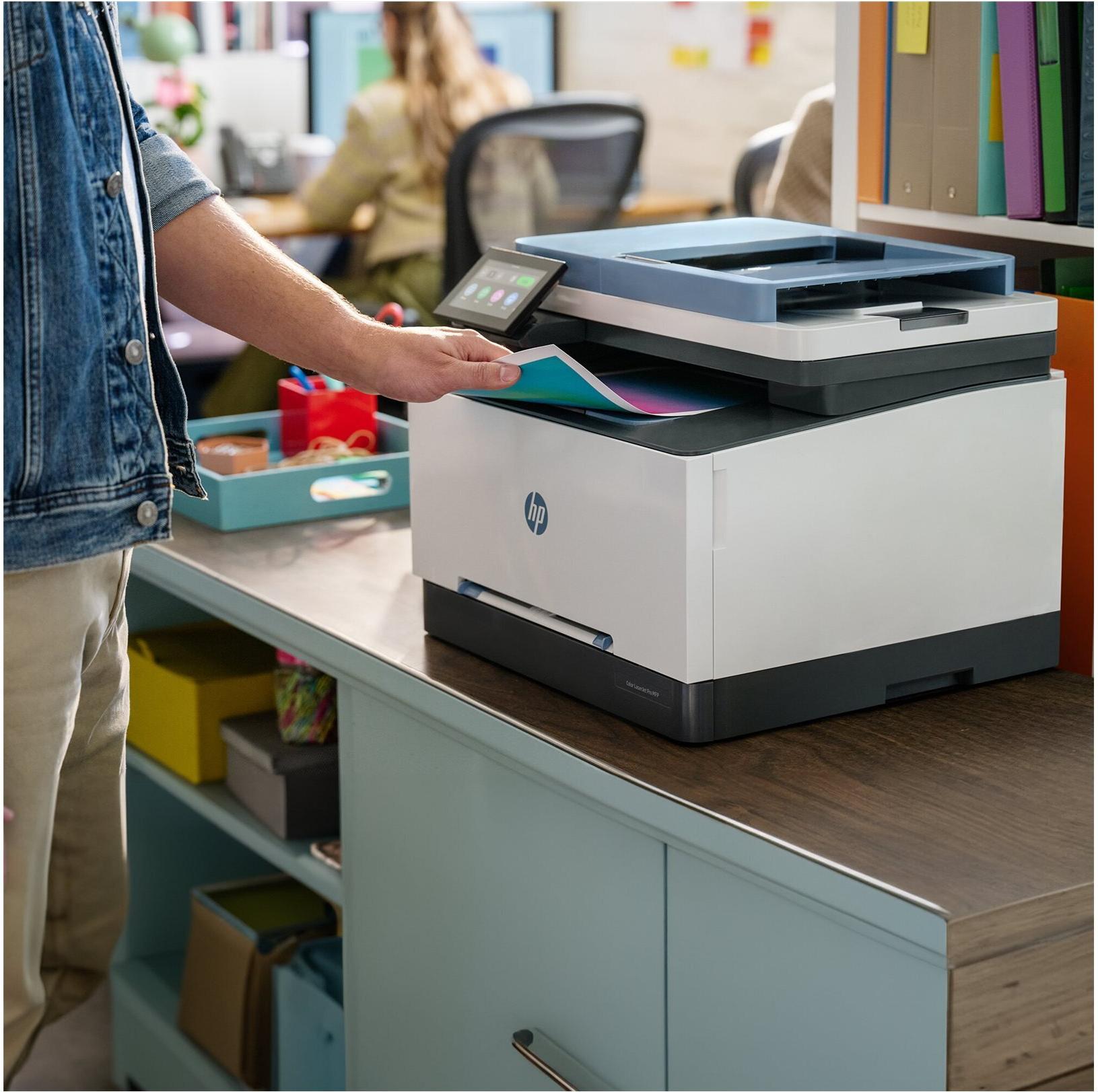 HP Color LaserJet Pro MFP 3302fdwg 25 Seiten/Min 600 x 600 DPI Blau