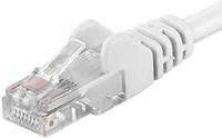 PremiumCord Patchkabel UTP RJ45-RJ45 CAT6 0,5m weiß (sp6utp005W)