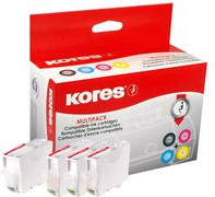 Kores Multi-Pack Tinte G1565KIT ersetzt Canon PGI-2500XL ersetzt PGI-2500BKXL/PGI-2500CXL/PGI-2500MXL/PGI-2500YXL - 1 Stück (G1565KIT)