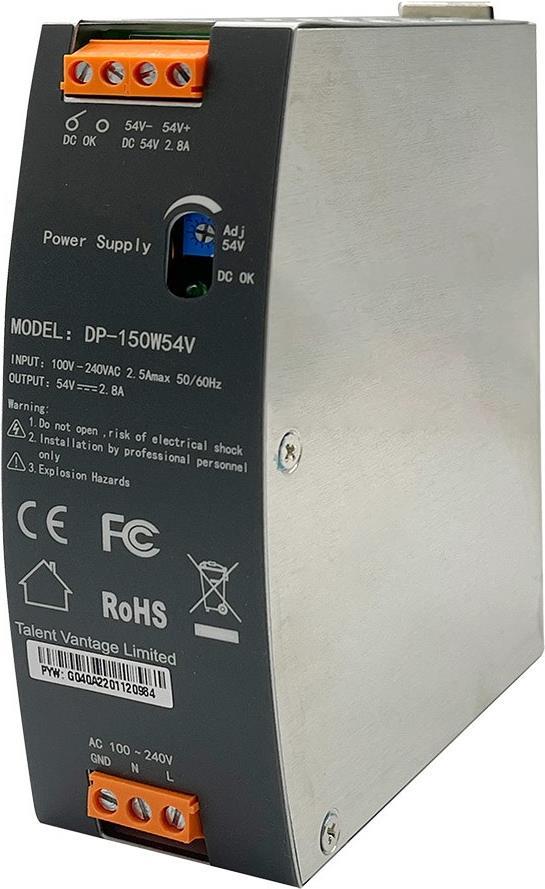 Edimax DP-150W54V Netzteil (DIN-Schienenmontage möglich) (DP-150W54V)