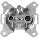 Televes SD33ST-DC TV (koaxial) Silber Steckdose (SD33ST-DC)